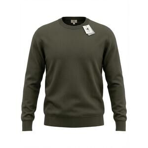 Classic Olive Green Crewneck Sweatshirt